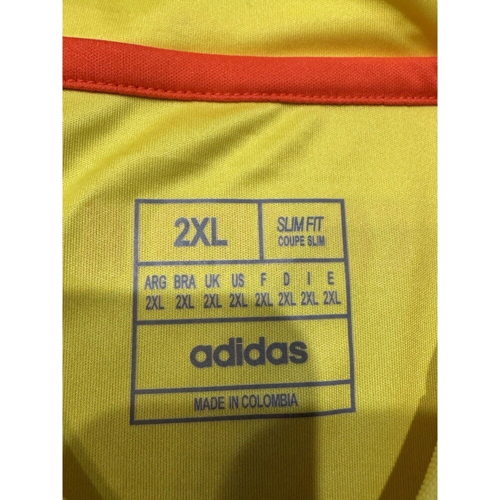 Colombia National Team 2024 Home Jersey Copa America Sz XXL Yellow Short Sleeve - Picture 7 of 7